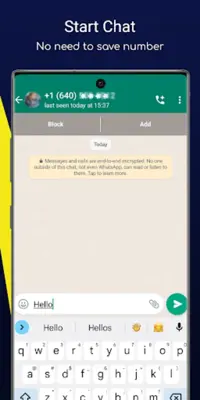 DirectChat android App screenshot 0